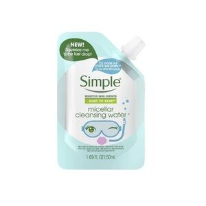 NWT Simple Micellar Cleansing Water Sensitive Skin